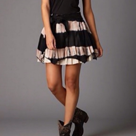 FREE PEOPLE desert dancer tie dye mini skirt - Picture 2 of 7